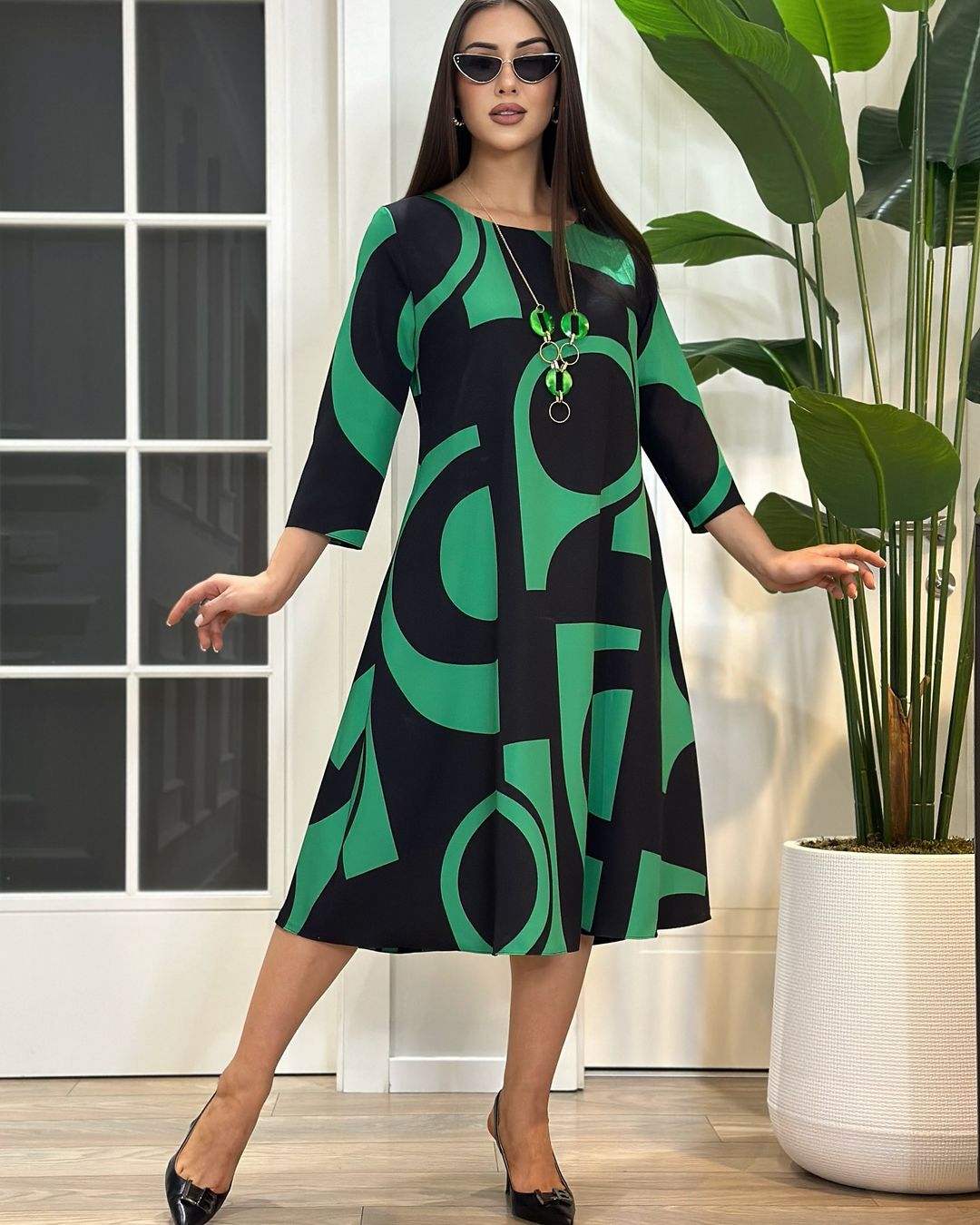 【S-5XL】👗Nova elegantna haljina geometrijskih linija3647918